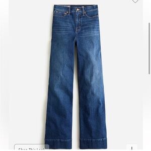 J.Crew Denim Trouser, 31, Wesley Wash